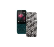 Купить - чехол для смартфона  Чехол-книга из экокожи для телефона Nokia 215 4G