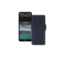 Купить - чехол для смартфона  Чехол-книга из экокожи для телефона Nokia C21 Черный матовый