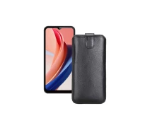 Купить - чехол для смартфона  Вытяжка из кожи для телефона Oukitel C31 Pro Черный
