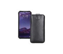 Купить - чехол для смартфона  Вытяжка из кожи для телефона Oukitel F150 b1 pro Черный