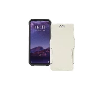 Купить - чехол для смартфона  Чехол-книга из экокожи для телефона Oukitel F150 b1 pro Белый