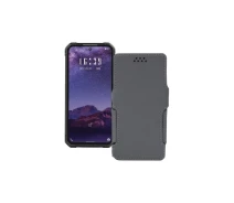 Купить - чехол для смартфона  Чехол-книга из экокожи для телефона Oukitel F150 b1 pro Серый