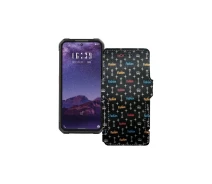 Купить - чехол для смартфона  Чехол-книга из экокожи для телефона Oukitel F150 b1 pro Фэшн черный