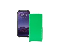 Купить - чехол для смартфона  Чехол-флип из экокожи для телефона Oukitel F150 b1 pro Зеленый