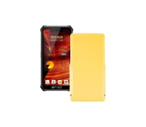 Купить - чехол для смартфона  Чехол-флип из экокожи для телефона Oukitel F150 H2022 Желтый