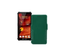 Купить - чехол для смартфона  Чехол-книга из экокожи для телефона Oukitel F150 H2022 Темно-зеленый