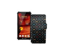 Купить - чехол для смартфона  Чехол-книга из экокожи для телефона Oukitel F150 H2022 Фэшн черный