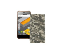 Купить - чехол для смартфона  Чехол-флип из экокожи для телефона Nomu S10 Pro Хаки-зеленый