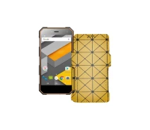 Купить - чехол для смартфона  Чехол-книга из экокожи для телефона Nomu S10 Pro Золотой ромб