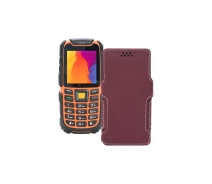 Купить - чехол для смартфона  Чехол-книга из экокожи для телефона Nomi i242 Бордовый