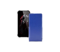 Купить - чехол для смартфона  Чехол-флип из экокожи для телефона Oukitel WP26 Синий