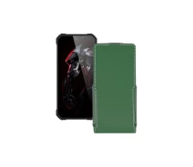 Купить - чехол для смартфона  Чехол-флип из экокожи для телефона Oukitel WP26 Темно-зеленый