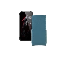 Купить - чехол для смартфона  Чехол-флип из экокожи для телефона Oukitel WP26 Тм. Бирюзовый