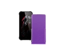 Купить - чехол для смартфона  Чехол-флип из экокожи для телефона Oukitel WP26 Фиолетовый