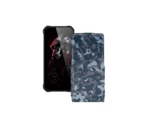 Купить - чехол для смартфона  Чехол-флип из экокожи для телефона Oukitel WP26 Хаки-синий