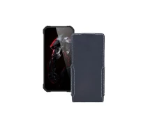 Купить - чехол для смартфона  Чехол-флип из экокожи для телефона Oukitel WP26 Черный матовый