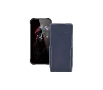 Купить - чехол для смартфона  Чехол-флип из экокожи для телефона Oukitel WP26 Черный глянец