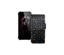 Купить - чехол для смартфона  Чехол-книга из экокожи для телефона Oukitel WP26 Фэшн черный