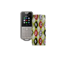 Купить - чехол для смартфона  Чехол-флип из экокожи для телефона Nokia 800 Tough Камни-цветные