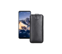 Купить - чехол для смартфона  Вытяжка из кожи для телефона Nokia 8.3 5G Черный