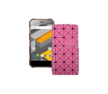 Купить - чехол для смартфона  Чехол-флип из экокожи для телефона Nomu S10 Pro Розовый ромб