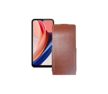 Купить - чехол для смартфона  Чехол-флип из экокожи для телефона Oukitel C31 Pro Коричневый