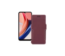 Купить - чехол для смартфона  Чехол-книга из экокожи для телефона Oukitel C31 Pro Бордовый
