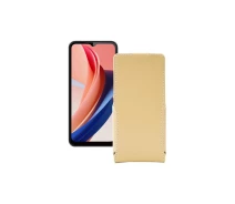 Купить - чехол для смартфона  Чехол-флип из экокожи для телефона Oukitel C31 Pro Бежевый