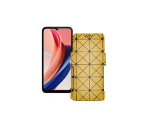Купить - чехол для смартфона  Чехол-книга из экокожи для телефона Oukitel C31 Pro Золотой ромб