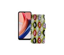 Купить - чехол для смартфона  Чехол-книга из экокожи для телефона Oukitel C31 Pro Камни-цветные