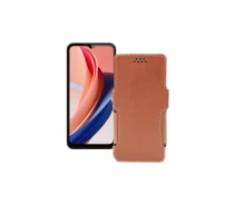 Купить - чехол для смартфона  Чехол-книга из экокожи для телефона Oukitel C31 Pro Коричневый