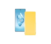 Купить - чехол для смартфона  Чехол-флип из экокожи для телефона OnePlus 12R Желтый
