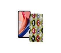 Купить - чехол для смартфона  Чехол-флип из экокожи для телефона Oukitel C31 Pro Камни-цветные