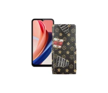Купить - чехол для смартфона  Чехол-флип из экокожи для телефона Oukitel C31 Pro Луи-Витон-коричневый