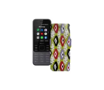 Купить - чехол для смартфона  Чехол-книга из экокожи для телефона Nokia 6300 4G Камни-цветные