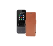 Купить - чехол для смартфона  Чехол-книга из экокожи для телефона Nokia 6300 4G Коричневый