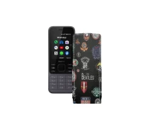 Купить - чехол для смартфона  Чехол-флип из экокожи для телефона Nokia 6300 4G Битлз