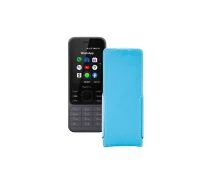 Купить - чехол для смартфона  Чехол-флип из экокожи для телефона Nokia 6300 4G Голубой