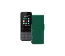 Купить - чехол для смартфона  Чехол-книга из экокожи для телефона Nokia 6300 4G Темно-зеленый