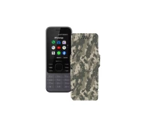 Купить - чехол для смартфона  Чехол-книга из экокожи для телефона Nokia 6300 4G Хаки-зеленый