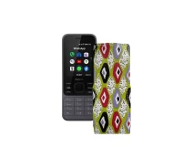 Купить - чехол для смартфона  Чехол-флип из экокожи для телефона Nokia 6300 4G Камни-цветные