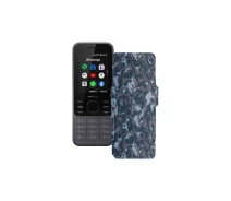 Купить - чехол для смартфона  Чехол-книга из экокожи для телефона Nokia 6300 4G Хаки-синий