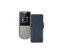 Купить - чехол для смартфона  Чехол-книга из экокожи для телефона Nokia 800 Tough Черный глянец