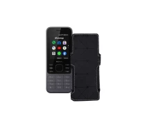 Купить - чехол для смартфона  Чехол-книга из экокожи для телефона Nokia 6300 4G Черный ромб