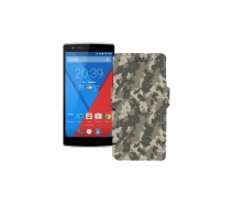 Купить - чехол для смартфона  Чехол-книга из экокожи для телефона OnePlus One Хаки-зеленый