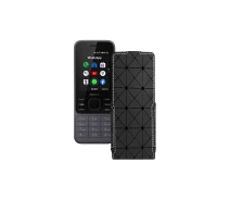 Купить - чехол для смартфона  Чехол-флип из экокожи для телефона Nokia 6300 4G Черный ромб