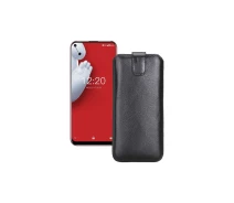 Купить - чехол для смартфона  Вытяжка из кожи для телефона Oukitel C17 Pro Черный