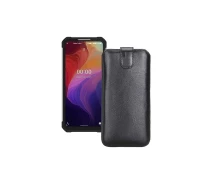 Купить - чехол для смартфона  Вытяжка из кожи для телефона Oukitel WP17 Черный