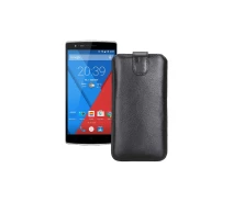 Купить - чехол для смартфона  Вытяжка из кожи для телефона OnePlus One Черный
