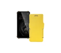 Купить - чехол для смартфона  Чехол-книга из экокожи для телефона Oukitel WP15 Желтый
